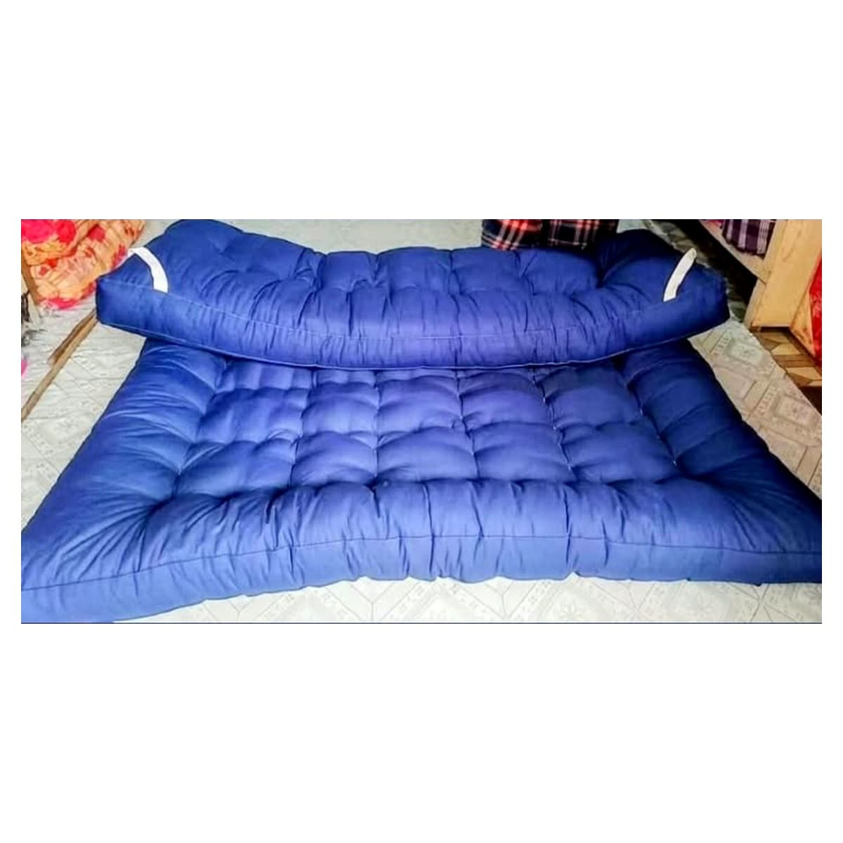 Luxury Cloud Quilted Mattress Topper with Corner Elastic Bands — ছবি 2