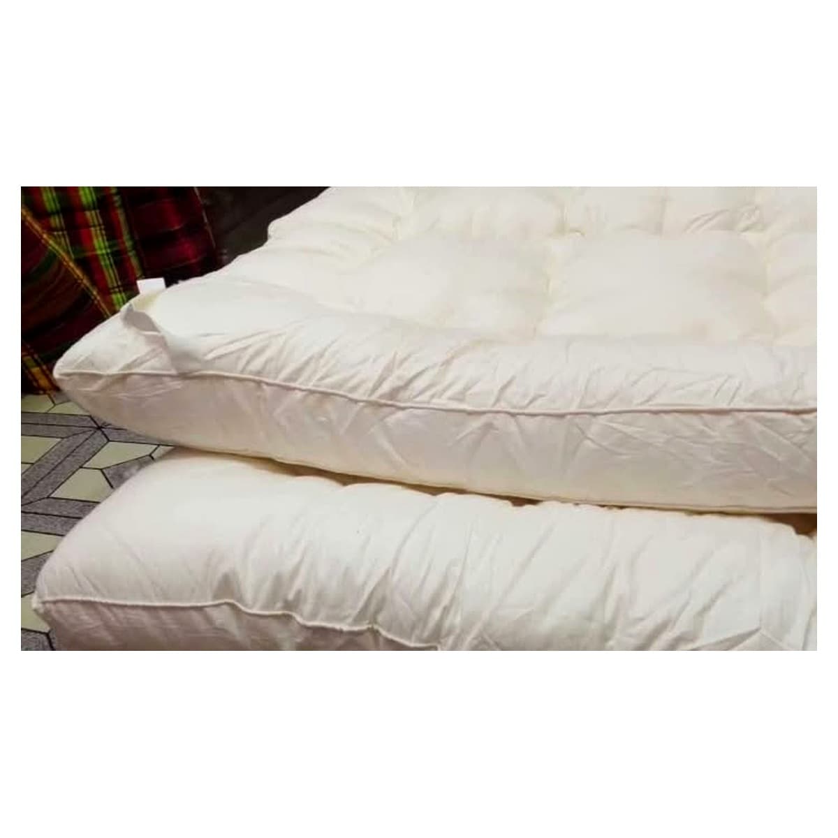 Luxury Cloud Quilted Mattress Topper with Corner Elastic Bands — ছবি 1